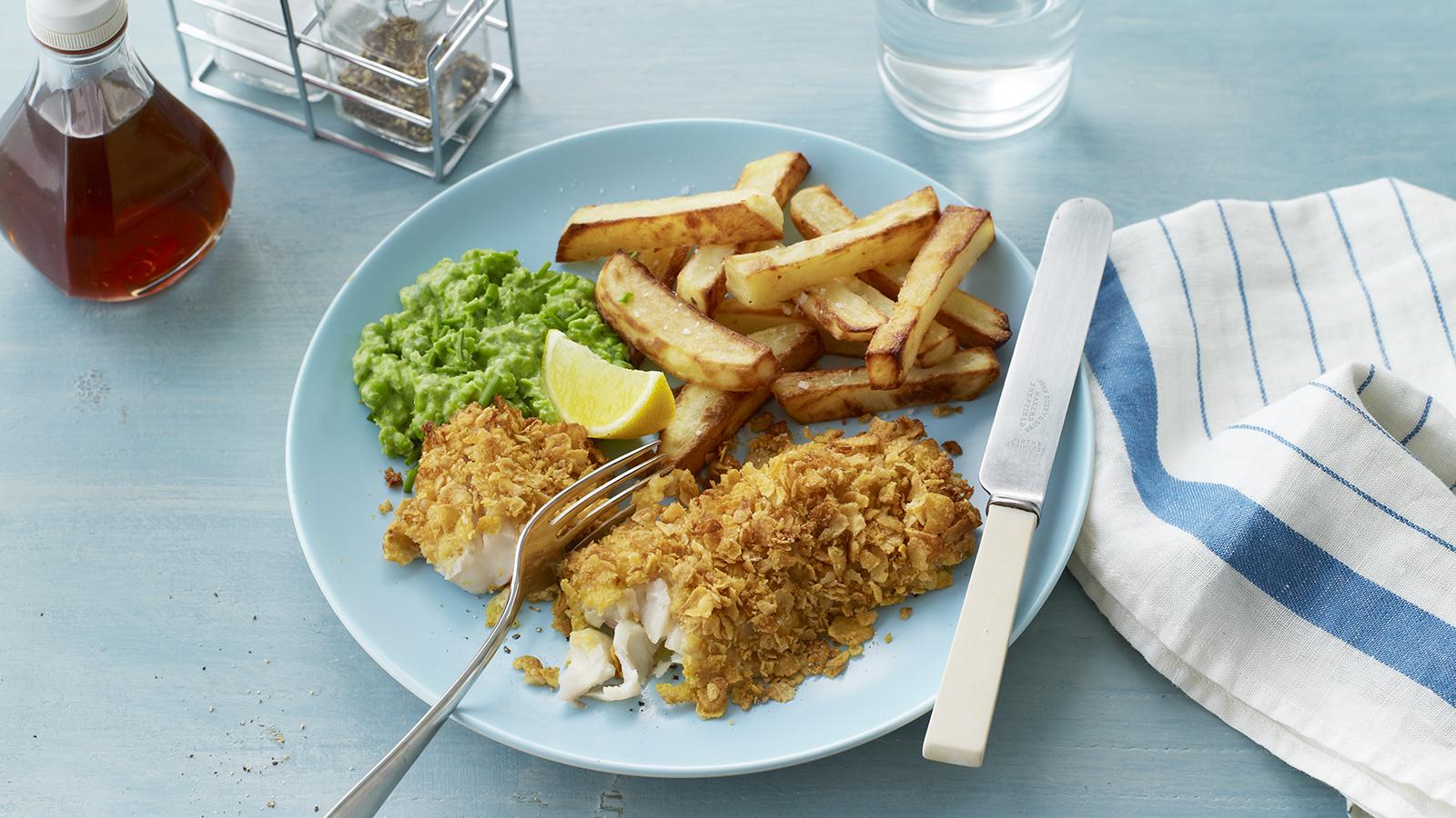 Fakeaway fish and chips