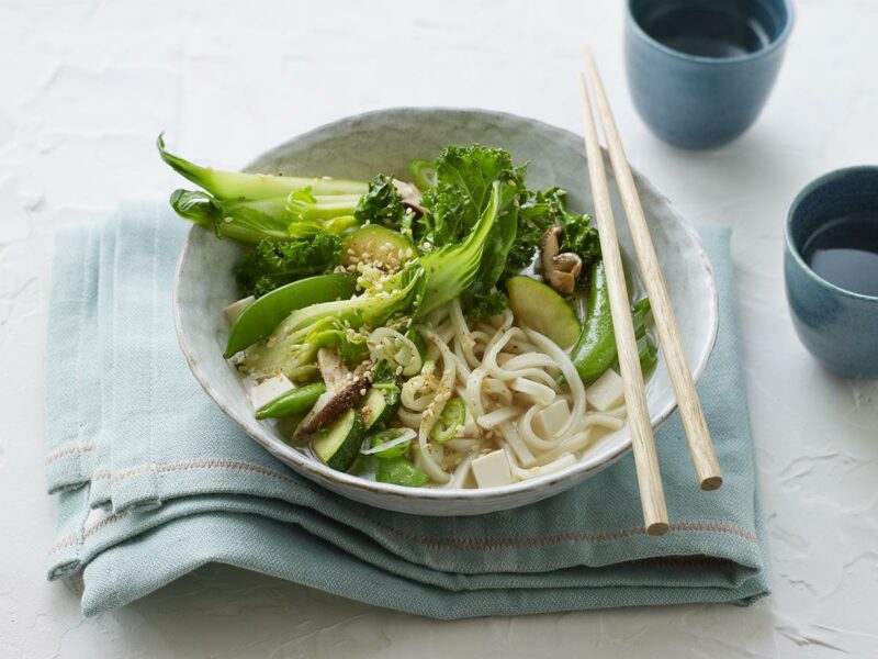 Udon noodle soup